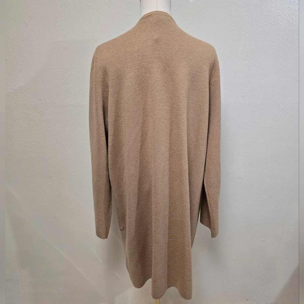 J. Crew Long Sweater Blazer with Side Slits Size Large NWT